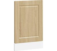 vidaXL Cache de lave-vaisselle Porto Chêne Sonoma 45x1,5x67 cm