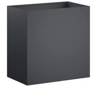 vidaXL Cache-Pot de Jardin Anthracite 50 x 30 x 50 cm