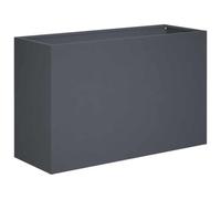 vidaXL Cache-Pot de Jardin Anthracite 80 x 30 x 40 cm
