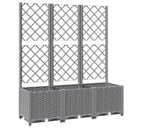 vidaXL Jardinière 153274 – Bac à plantes extérieur pour jardin & terrasse, légumes et herbes