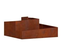 vidaXL Pots & Jardinières Acier corten Grand Durable