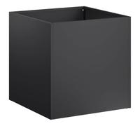 vidaXL Cache-Pot de Jardin Noir 35 x 35 x 35 cm Acier laminé à Froid