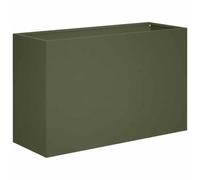 vidaXL Cache-Pot de Jardin Vert Olive 80 x 30 x 50 cm