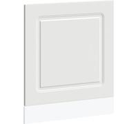 vidaXL Panneau de lave-vaisselle Kalmar blanc 60x1,5x67 cm, panneau avant de lave-vaisselle, panneau, panneau de porte avant 853657