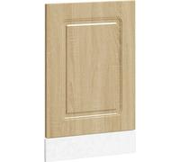 vidaXL Cache pour lave-vaisselle Kalmar chêne Sonoma 45x1,5x67 cm