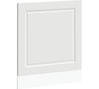 vidaXL Cache pour lave-vaisselle Porto Blanc 60x1,5x67 cm Bois composite