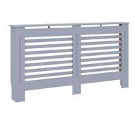 Cache-radiateur Couverture Housse Salon Salon Salle de Séjour Blanc MDF vidaXL