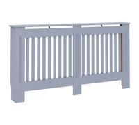 vidaXL Cache-radiateur Anthracite 152x19x81 cm MDF