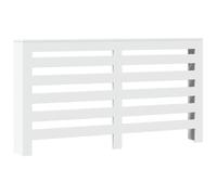 vidaXL Cache-radiateur 852699 – Blanc 149x20x82 cm, Bois d'ingénierie