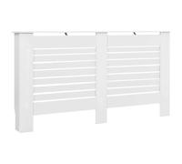 vidaXL Cache-radiateur Blanc 152x19x81,5 cm MDF