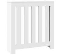 vidaXL Cache-radiateur blanc 78 x 20 x 82 cm bois d'ingénierie