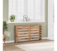 vidaXL Cache-radiateur chêne artisanal 149x20x82 cm bois d'ingénierie