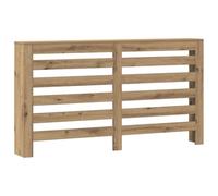 vidaXL Cache-radiateur chêne artisanal 149x20x82 cm Bois d'ingénierie, profil réduit