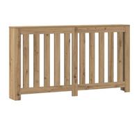 vidaXL Cache-radiateur 149x20x82 cm – Bois d'ingénierie chêne artisanal, design à lattes