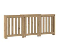 Generique – Cache-radiateur – Chêne artisanal – 205 x 21,5 x 83,5 cm – Marron G