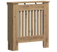 vidaXL Cache-Radiateur Chêne Artisanal 78 x 19 x 81,5 cm, Cache-radiateur rectangulaire Moderne, Protection élégante, Bois conçu, sécurité Enfant pour Le Chauffage