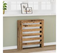 vidaXL Cache-radiateur chêne artisanal 78x20x82 cm bois d'ingénierie