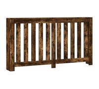 Vidaxl Cache-radiateur chêne fumé 149 x 20 x 82 cm - meuble TV/hi-fi en bois d'ingénierie