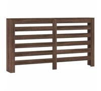 vidaXL Cache-radiateur chêne marron 149x20x82 cm bois d'ingénierie