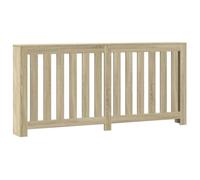 vidaXL Cache-radiateur chêne sonoma 175×20×82 cm en bois d'ingénierie
