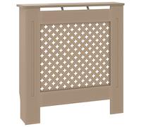vidaXL Cache-radiateur, Couvercle de Radiateur, Housse de Radiateur Salon Chambre à Coucher Salle de Séjour Maison Intérieur, MDF 78 cm