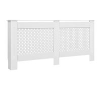 Cache-radiateur en MDF blanc 172x19x81,5 cm - VidaXL