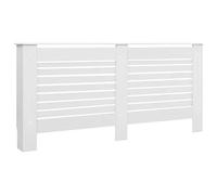 vidaXL Cache-radiateur blanc 172 x 19 x 81,5 cm en MDF