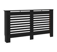 vidaXL Cache-radiateur Noir 152x19x81,5 cm MDF