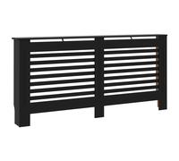 vidaXL Cache-radiateur noir 172x19x81,5 cm MDF