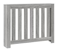 vidaXL Cache-radiateur sonoma gris 104x20x82 cm bois d'ingénierie