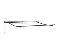 vidaXL Cadre d'auvent Anthracite 300 x 250 cm Aluminium