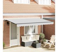 Vidaxl Cadre De Auvent Anthracite 4 X 2 M Métal