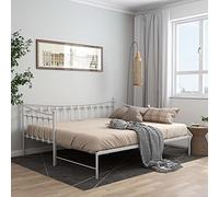 Vidaxl Cadre De Canapé-Lit Extensible Sans Matelas Blanc 90x200 Cm Blanc