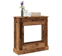 VidaXL Cadre de cheminée chêne sonoma 90x30x90 cm bois d'ingénierie cheminée vid