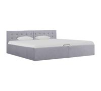 vidaXL Cadre de lit à rangement hydraulique sans matelas 180x200 cm