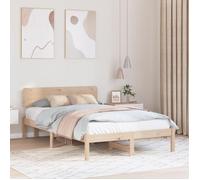 vidaXL Cadre de Lit avec Headboard 120x190 cm Bois de Pin Massif 872116