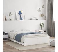 vidaXL Cadre de lit avec tiroirs sans matelas blanc 120x200 cm 3207280