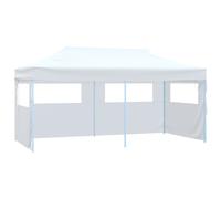 vidaXL Cadre de lit blanc 135x190 cm bois d'ingénierie