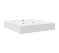 vidaXL Cadre de lit Blanc 200 x 180 x 31,5 cm Bois d'ingénierie, Lit de Rangement spacieux, Cadre Moderne, Design Pratique, Chambre Bien rangée, Meuble Chic, Solution Gain de Place