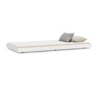 Vidaxl Cadre De Lit Blanc 80x200 Cm Bois De Pin Massif Blanc