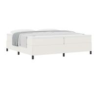 Vidaxl Cadre De Lit Crème 200x200 Cm En Tissu Côtelé