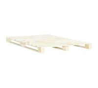 vidaXL Cadre de lit de Palette sans Matelas 180x200 cm Bois Massif pin