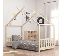 vidaXL Sommier de lit pour enfant en pin massif 80 x 160 cm
