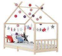vidaXL Sommier de lit pour enfant en pin massif 80 x 160 cm