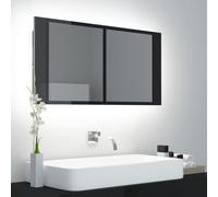 vidaXL Cadre de lit en métal avec tête de lit chêne marron 90x190 cm