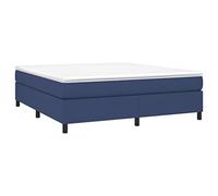 vidaXL Cadre de Lit, Lit Rembourré avec Sommier à Lattes, Lit Double, Lit Adulte de Chambre à Coucher, Moderne, Bleu 180x200 cm Tissu Bleu https://www.fnac.com/mp48137222/vidaXL-Sommier-a-ressorts-de-lit-Bleu-180x200-cm-Tissu/w-4?oref=62c92a28-0993-0685-e397-c9f66fa289c2