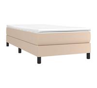 Vidaxl Cadre De Lit Cappuccino 90x190 Cm Similicuir