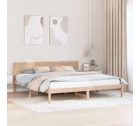 Cadre de lit Cadres Mobilier chambre en bois contemporain sommeil Repos vidaXL v