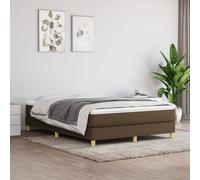 vidaXL Cadre de Lit, Lit Rembourré, Lit Double avec Sommier à Lattes, Lit Adulte de Chambre à Coucher, Moderne, Marron Foncé 140x190 cm Tissu Marron https://www.fnac.com/mp48137065/vidaXL-Sommier-a-ressorts-de-lit-Marron-fonce-140x190-cm-Tissu/w-4?oref=88d0c689-2bad-05eb-58c0-14bfe0c431bc