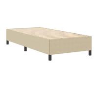 vidaXL Cadre de Lit Minimaliste en Bois | Design Élégant Vert Clair Gris, Construction Solide Naturelle, Montage Facile pour Utilisation Intérieure, Idéal pour Petites Chambres, Simple 90 X 190 cm